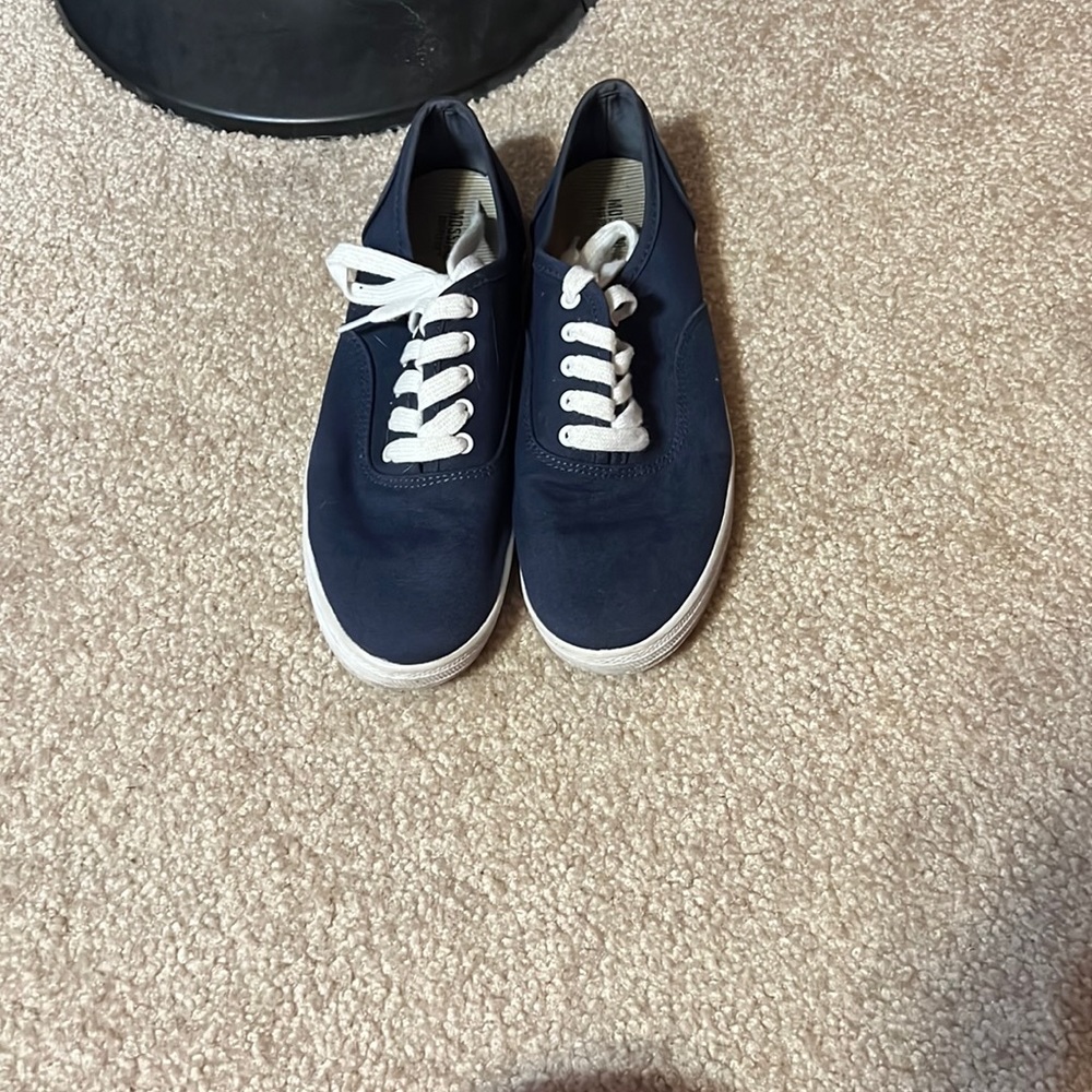Navy blue shoes